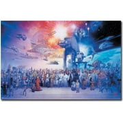 Star Wars Galaxy Poster 24" x 36" Empire Strikes Back Return of the Jedi Sith