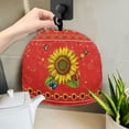 thumbnail image 5 of HELLHERO Sunflowers Pattern Tea Cozy Polyester Canvas Dust Proof Keep Warm for Gift, 5 of 8