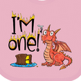 thumbnail image 4 of Inktastic I'm One Cute Dragon First Birthday Boys or Girls Baby Bib, 4 of 4