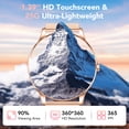 thumbnail image 5 of Smart Watches for Men Women, 1.39-inch HD Smartwatch Fits for iPhone Android, IP68 Waterproof Fitness Tracker with Bluetooth 5.4 Call(Answer/Make Calls), 30 Day Battery Life, 140+ Sport Modes, 5 of 6