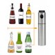 thumbnail image 4 of Botella pulverizadora de acero inoxidable, botella pulverizadora, botella para condimentos, botella pequeña de cocina, almacenamiento de líquidos, 100ml Rojo Verde, 4 of 5