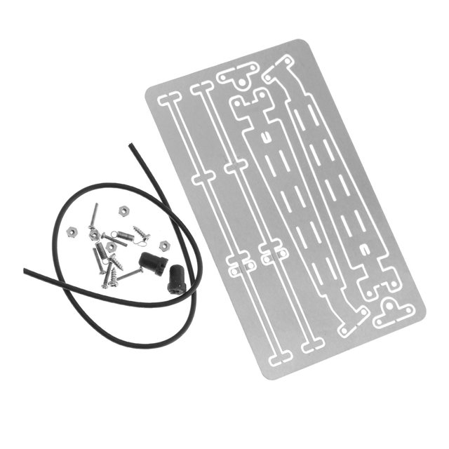 Kits de limpiaparabrisas móviles para coche RC, piezas decorativas, simulación, bricolaje, limpiaparabrisas para RC 1:6 Astilla
