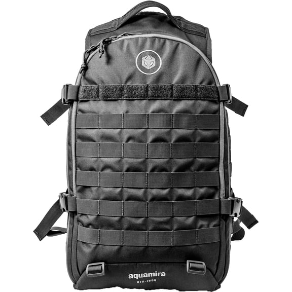 Aquamira Tactical Rig 1600 Pressurized Hydration Pack - Black