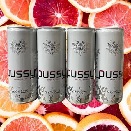 Pussy Natural Energy Drink (250ml - Pack of 4)