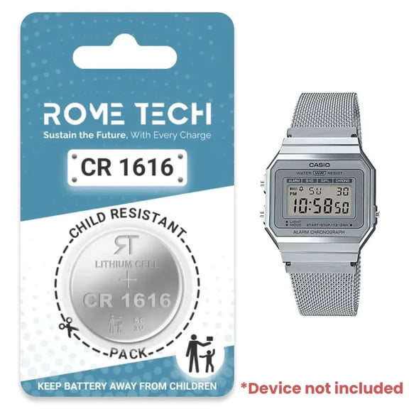 Replacement Battery for CASIO A700WM-7AVT Watch