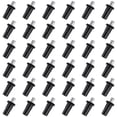 thumbnail image 1 of Unique Bargains Broches de Réparation de Porte d'Armoire 7.5mm, Poignées à Ressort Connecteur de Panneau de Porte en Fer, Noir, 36 Pcs, 1 of 7