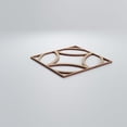 thumbnail image 3 of Ekena Millwork 7 3/8"W x 7 3/8"H x 1/4"T Extra Small Crosby Decorative Fretwork Wood Wall Panels, Hickory, 3 of 14