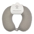 thumbnail image 3 of Almohada de Cuello para Viaje Bucky Jersey Rayado de Espuma Viscoelástica Taupe, 3 of 8