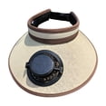 thumbnail image 2 of Outdoor Wide Brim Sun Hat with Solar Fan, Sun Bucket Hat for Men Women, Sun Protection Hat, Bucket Fishing Hat with Fan Built in, 2 of 6