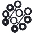 thumbnail image 4 of Rueda de cepillo de alambre para pulidora de banco + anillos adaptadores reductores, 6 pulgadas, 150 mm, 4 of 8