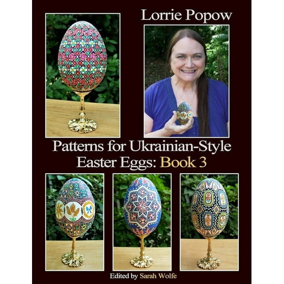 Patterns for Ukrainian-Style Easter Eggs: Book 3 (Paperback)