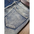 thumbnail image 5 of Slim Fit Ripped Jeans, Men's Casual Street Style Distressed Jeans, 5 of 10