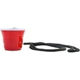 thumbnail image 4 of RED CUP LIVING Collar de Vasos de Chupito Reutilizables - Vasos de Chupito de Plástico Rojo de 2 Oz - Vasos de Chupito Duraderos con Cordón - Juego de 1, 4 of 8