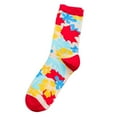 thumbnail image 5 of XIYNBAOK 2 Pairs Socks for Women Crew Novelty Fun Socks for Men Women Cozy Cotton Dress Socks with Colorful Designs Cool Casual Wacky Patterned Table Tennis Home Sports Casual Socks, 5 of 5