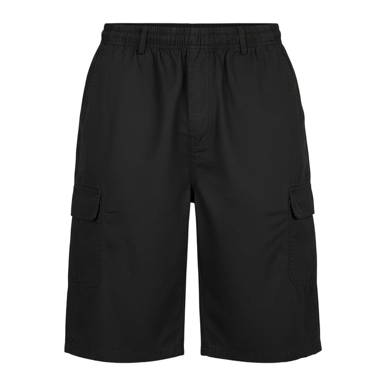 Men's Workwear Multi Pocket Cargo Shorts, 5 Inch Inseam Loose