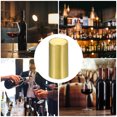 thumbnail image 5 of Unique Bargains Bouchon Rétractable en PVC avec Languette pour Bouteille de Vin, 120 Pcs 30x60mm Couverture Rétractable Ton Or, 5 of 5