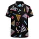 thumbnail image 3 of Camisa hawaiana de playa con estampado 3D para hombre, divertida camisa de fiesta con gráficos retro, blusa abotonada de manga corta para hombre, ropa Y2k, 3 of 5