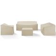 thumbnail image 4 of Crosley Marques MO75011-TA Ensemble de Housses pour Sectionnel 4 Pcs, Beige, 4 of 9