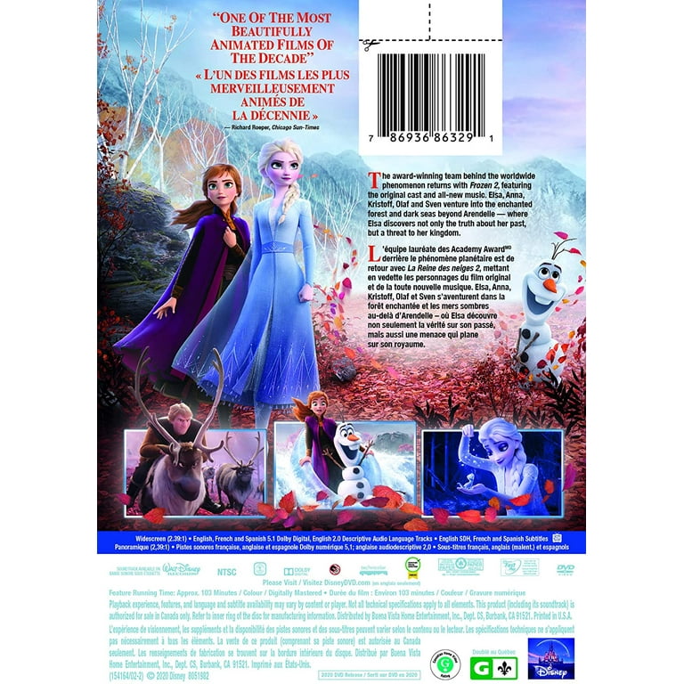 Disney's Frozen II [DVD] 
