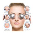 thumbnail image 4 of Cuchara masajeadora de globos de hielo Yuxing rodillo de belleza facial Acero inoxidable plateado y Negro M, 4 of 5