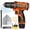 Orange, variant on 12V Cordless Drill Driver Set,43pcs 3/8"Keyless Chuck Battery Drill Bits Kit,2 Variable Speed for Home DIY Work,Orange