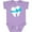 Lavender, variant on Inktastic Tooth with a Bow Boys or Girls Baby Bodysuit