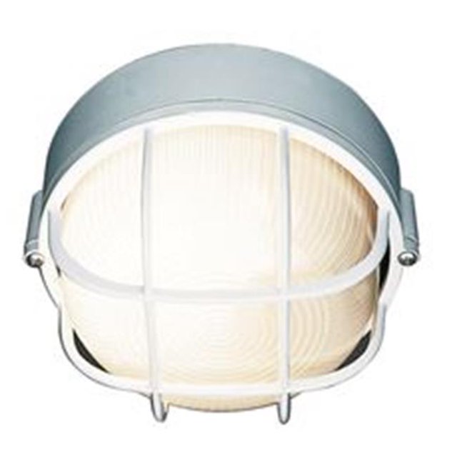 Preferred 617061 Deck Light Round, White