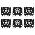 thumbnail image 4 of Diaphragm, Carburetor Diaphragm, Durable High Accuracy Rubber For ZAMA 2500/3800 4500, 4 of 8