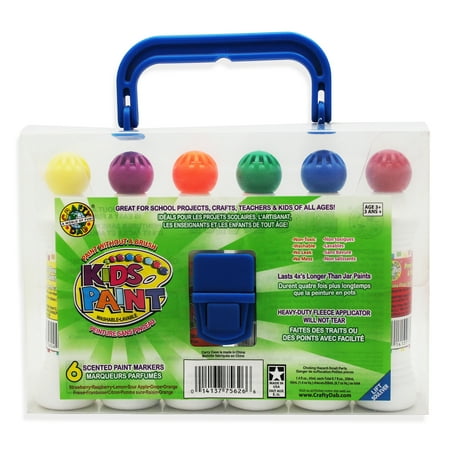 - Crafty Dab Scented Paint Markers, Pack of 6