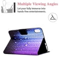 thumbnail image 4 of Allytech Wallet Case for iPad Mini 6th Gen 2021(8.3 Inch), Synthetic Leather Soft TPU Folding Anti-Slip Stand Auto Sleep Wake Drop Proof Card Slots Cover for iPad Mini 6 8.3" 2021, Water Droplets, 4 of 6