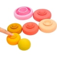 thumbnail image 4 of Pila de silicón Antsy Pantsy silicon 7 piezas rosa, naranja, amarillo, 4 of 4