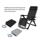 thumbnail image 5 of sweethay Funda de tela para sillones reclinables, funda protectora transpirable, Universal, resistente al desgaste, Protector de silla para exteriores, Jardín y Patio Gris sweethay HA066713-02, 5 of 6