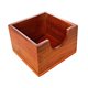 thumbnail image 1 of Dispensador de toallas de papel de madera sin tapa, bandeja de almacenamiento de pañuelos, estilo moderno, diseño de encimera, para, 1 of 9