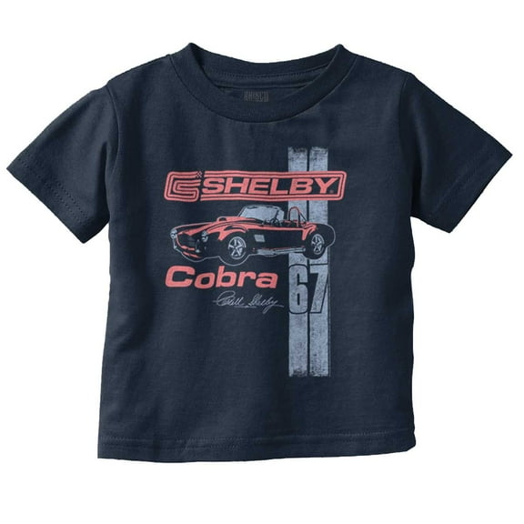 Shelby Motors Cobra Muscle Car Toddler Boy Girl T Shirt Infant Toddler Brisco Brands 6M
