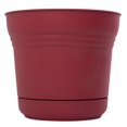 thumbnail image 1 of 6.5 x 7 in. Plastic Saturn Planter, Burnt Red, 1 of 1