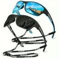 thumbnail image 4 of KUGUAOK Lunettes de Sport Polarisées pour Hommes Conduite Cyclisme Pêche Lunettes, 4 of 5