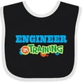 thumbnail image 3 of Inktastic Engineer in Training Boys or Girls Baby Bib, 3 of 4