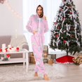 thumbnail image 7 of FORMRS Onesies Pajama for Adults Unisex Hoodie Winter Jumpsuit One Piece Sleepwear, Sizes S-2XL, Ice Cream Rainbow Pattern, 7 of 7