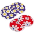 thumbnail image 1 of Cotton 4 Pieces Roti Cover/2 Piece Top & 2 Piece Bottom/Multipurpose Chapati Covering/Multicolor Hygienic Double Layer Roti Clothes Wrap, 1 of 7