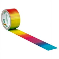 Duck Brand Ombre Rainbow Printed Duct Tape, 1.88 in x 10 Yards