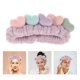 thumbnail image 3 of gomas para el pelo faciales de spa, para lavar el cabello, diademas con forma de corazón, 3 of 7