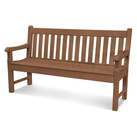 Polywood Reg Rockford Recycled Plastic Park Bench Walmart Com