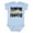 AE-Light Blue, variant on Trombone Fanatic Boys or Girls Baby Bodysuit