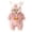 Pink, variant on Ticikt Baby Bunny Hooded Romper Lined Jumpsuit with Pocket Warm Winter for Girls Boys Halloween Outfit,Size:9-12 Months