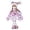 Pink, variant on STP GOODS Snow Girl Handmade Collectible Doll 15” (38 cm) Christmas Figurine Holiday Décor Xmas Standing Decoration Xmas Figure Doll Decoration, Gold and White