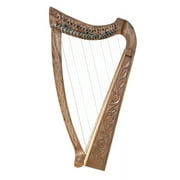 Design Toscano Celtic Rosewood Heather Harp