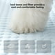 thumbnail image 5 of Colchoneta refrescante para perros, cama transpirable para perros pequeños, 1 colchoneta de 27 x 20 pulgadas, almohadilla elevada para perrera con gel refrescante para climas cálidos, para, 5 of 7