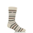 thumbnail image 5 of Heat Holders Men's Brian ORIGINAL Striped Crew Socks | Warm + Soft, Hiking, Cabin, Hunting, Outdoor, Cozy Socks | 7X Warmer Than Cotton Socks, 5 of 6