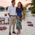 thumbnail image 3 of Chririnla Statue of Liberty Couple Matched Clothes 4th of July Outfit American Flag Bodycon Dress for Women,Patriotic Shirts for Men,Couples Tropical Sets Memorial Day Matching Sets, 3 of 6