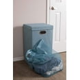 thumbnail image 6 of BirdRock Home Single Linen Laundry Hamper with Lid and Removable Liner - Light Blue, 6 of 9